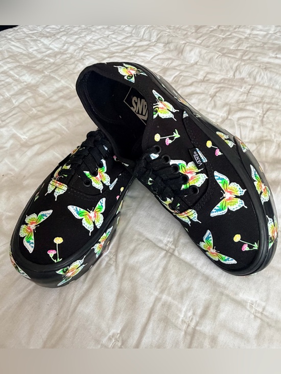 Vans Shoes - VANS Morph Blackout GLOW IN DARK Stacked Butterfly Sneakers Womens 10 Mens 8.5